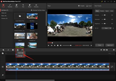 360 video editing